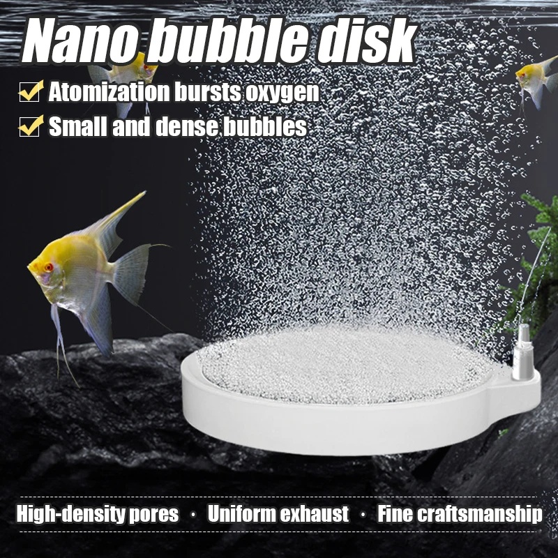 Aquaculture Aerator Pump - Nano Disc Air Stone Oxygen Aerator