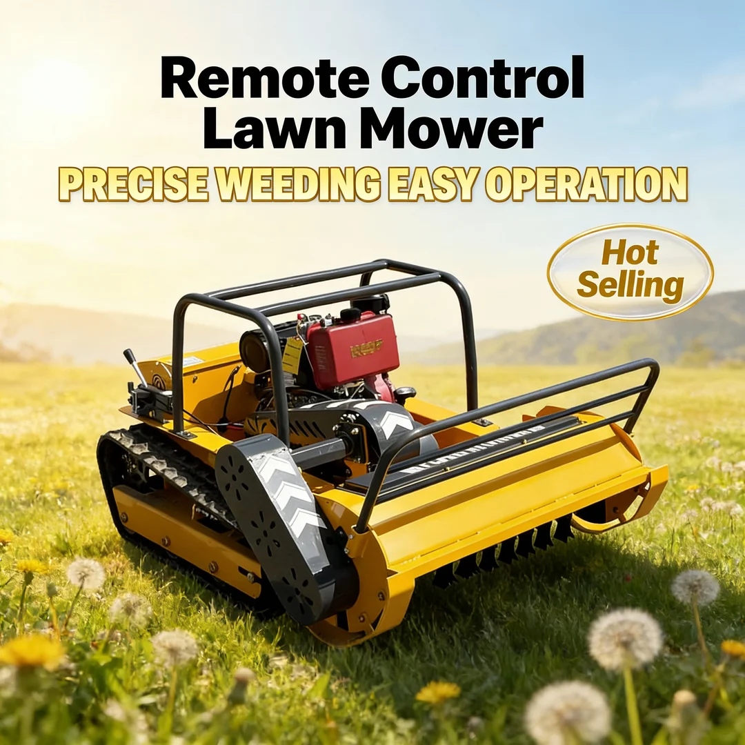Farming Tools For Agriculture - Customized Multifunctional Remote Control Flail Lawn