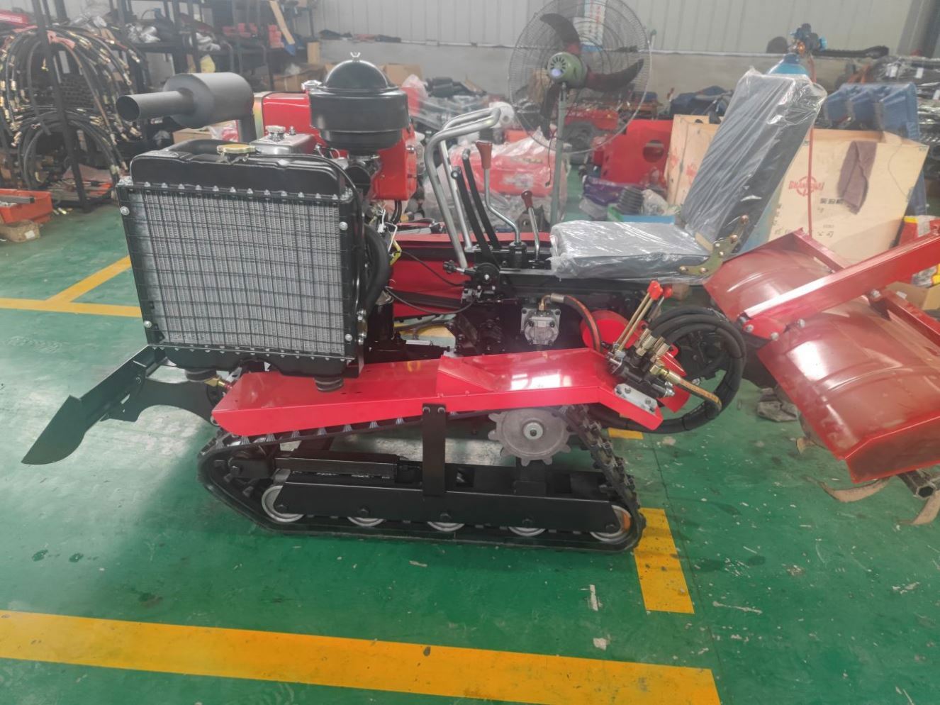 Farming Tools For Agriculture - Various Implement Crawler Rotary Tiller for