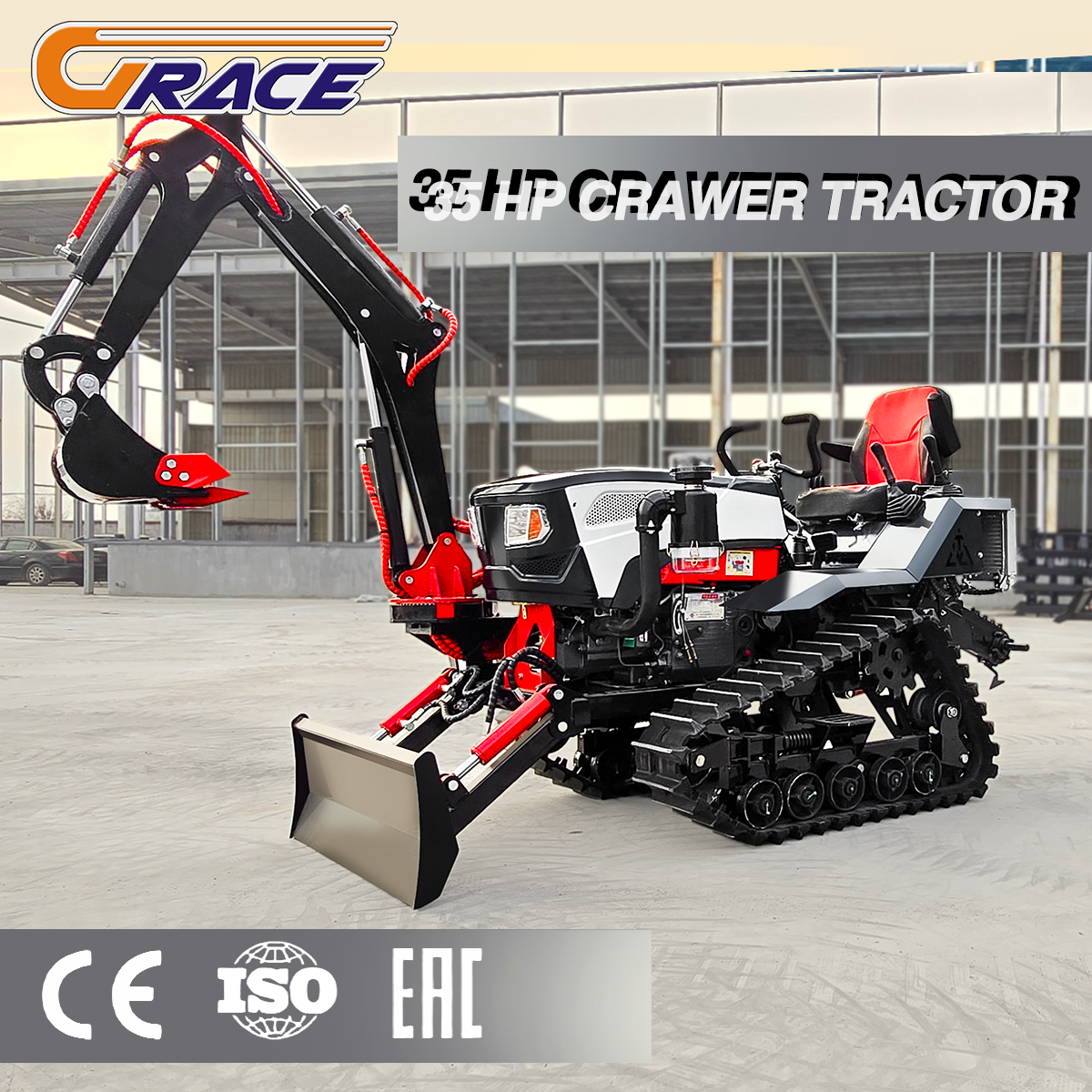 Factory Price Mini Crawler Tra - Farming Tools For Agriculture ulasan dan harga