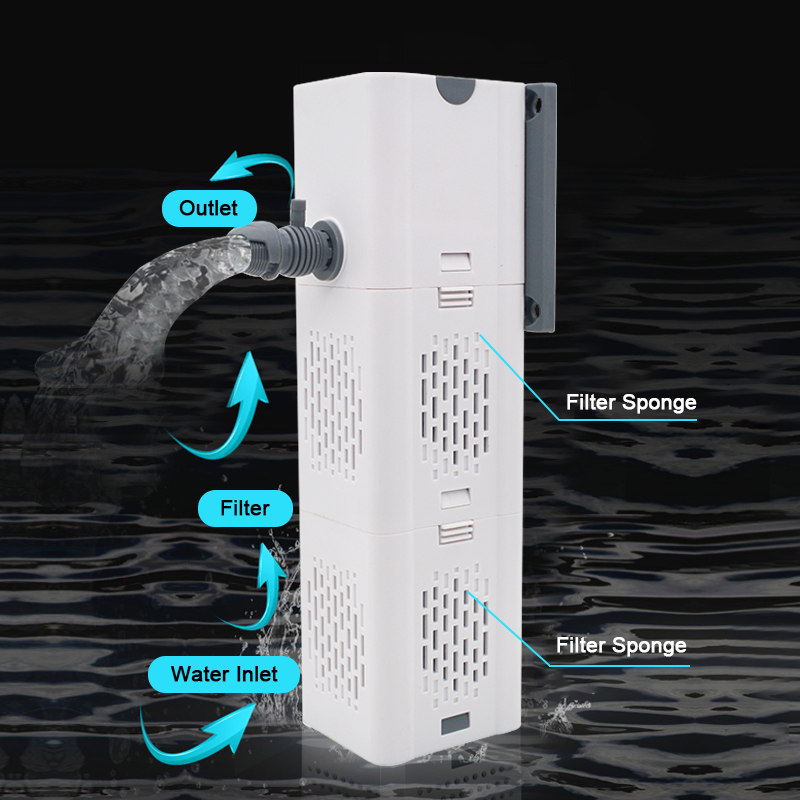 Aquarium Filter Pump Fish Tank - Aquaculture Aerator Pump ulasan dan harga