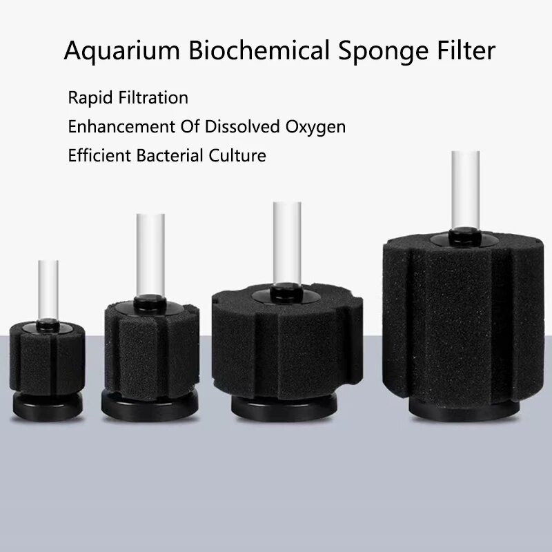 Black Spong Filter for Aquariu - Aquaculture Aerator Pump ulasan dan harga