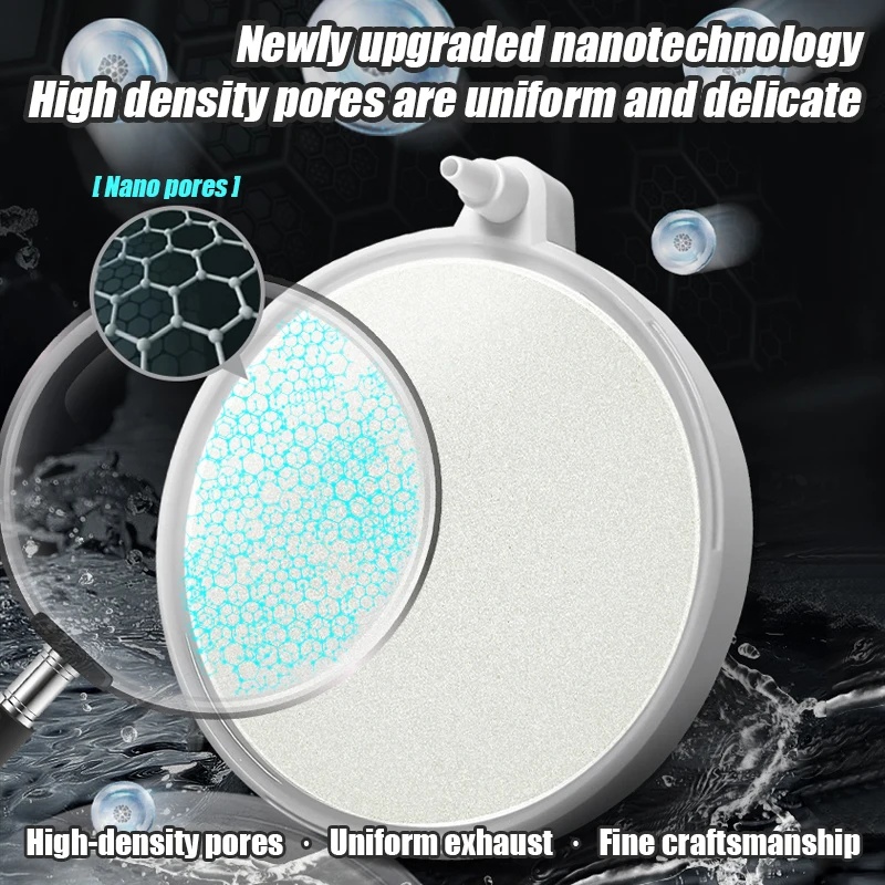 Nano Disc Air Stone Oxygen Aer - Aquaculture Aerator Pump ulasan dan harga