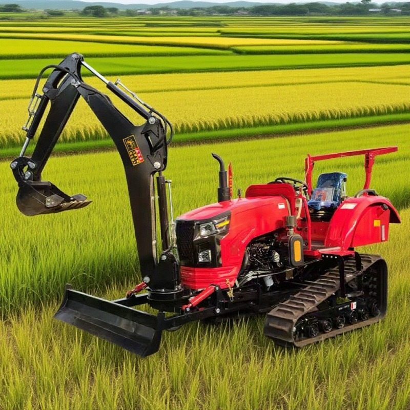 Customized 35HP Crawler Tracto - Farming Tools For Agriculture ulasan dan harga
