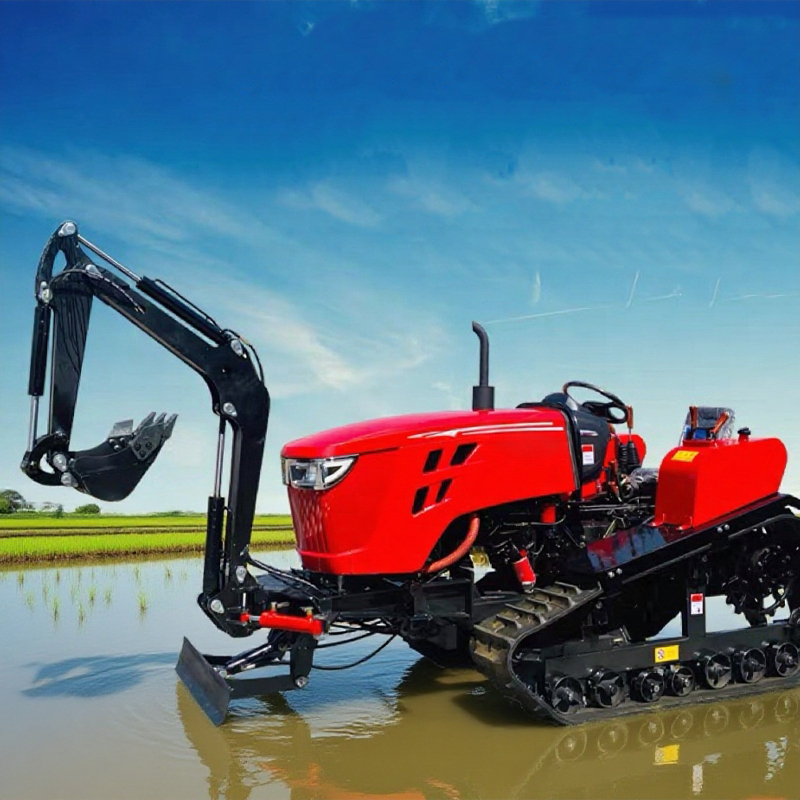 Customized 35HP Crawler Tracto - Farming Tools For Agriculture ulasan dan harga