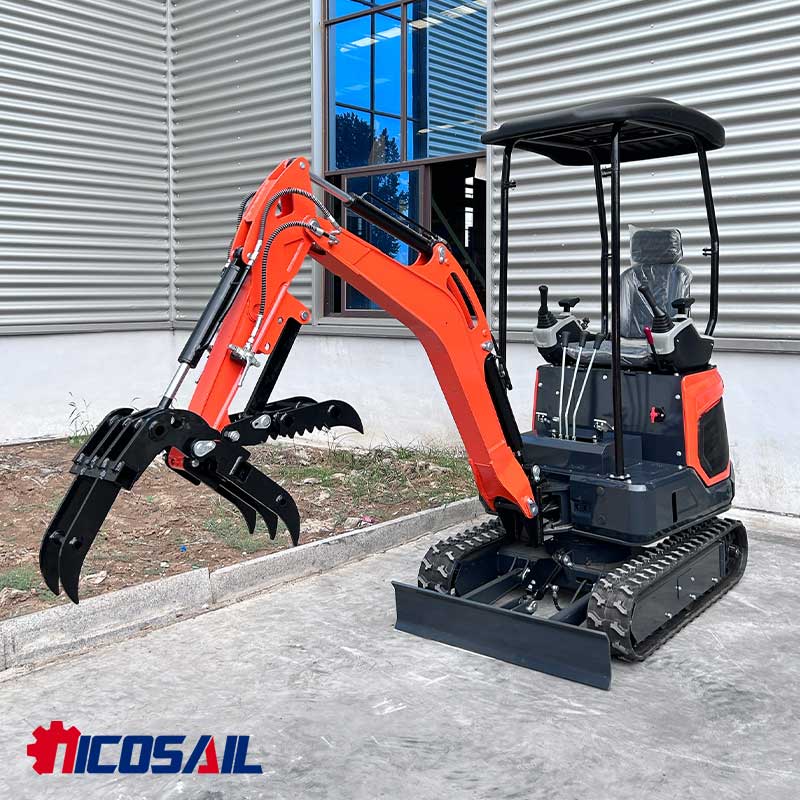 Multi-Use 1-2ton Mini Excavato - Farming Agriculture Jobs ulasan dan harga