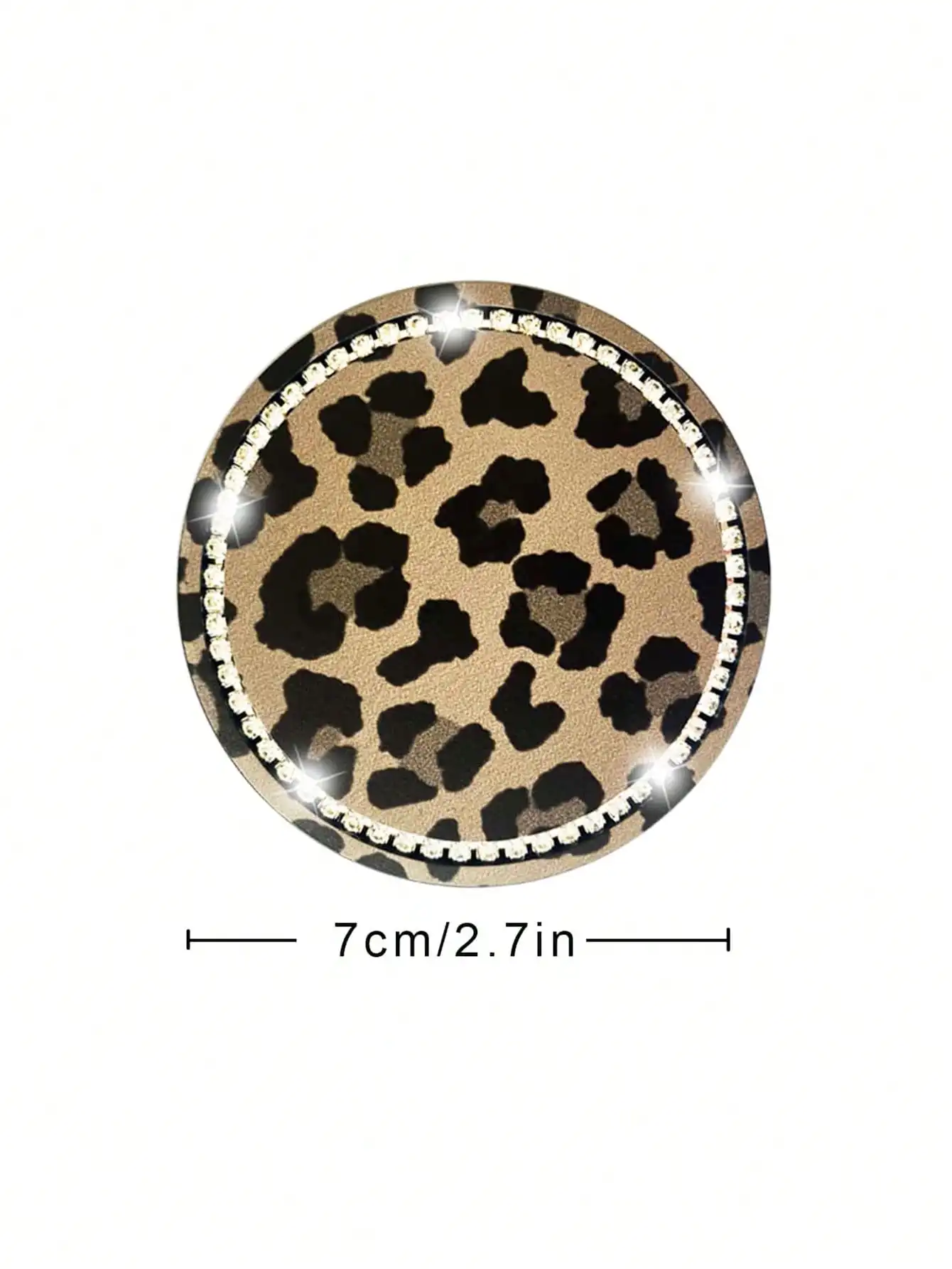 7cm Diameter Silicone Coaster  - Cow Mat Rubber ulasan dan harga