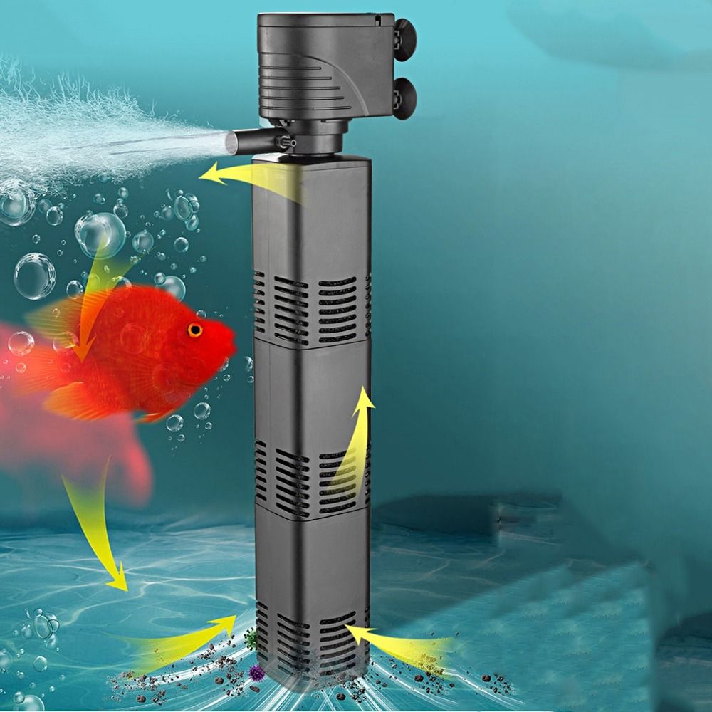 Plastic 3 in 1 Fish Tank Filte - Aquaculture Aerator Pump ulasan dan harga