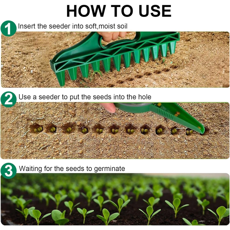 Manual Seeder Plant Seeds Sow  - Vegetable Transplanter ulasan dan harga