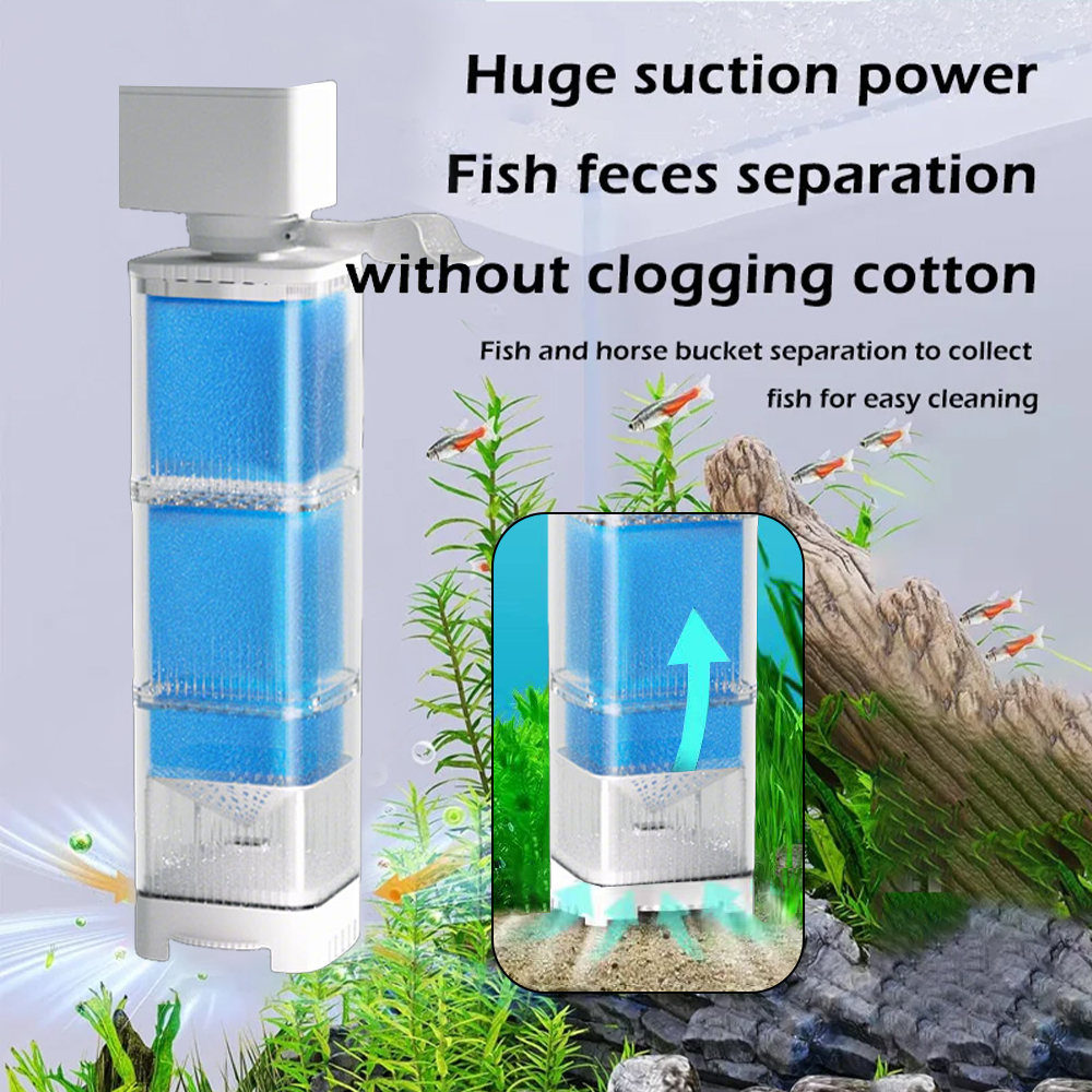 Aquarium Filter Pump, Submersi - Aquaculture Aerator Pump ulasan dan harga