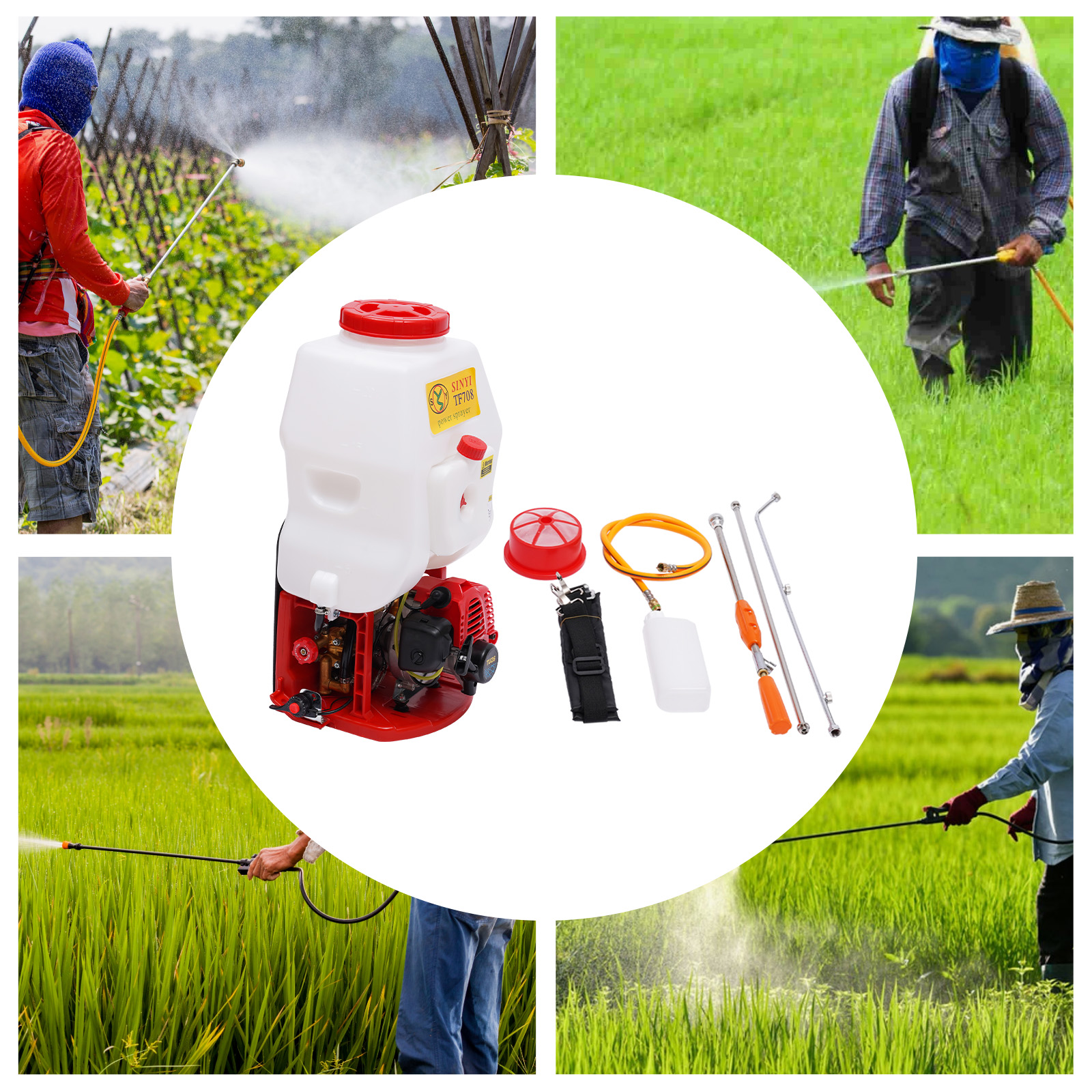 Backpack Power Sprayer 25.4cc  - Crop Sprayer Backpack ulasan dan harga