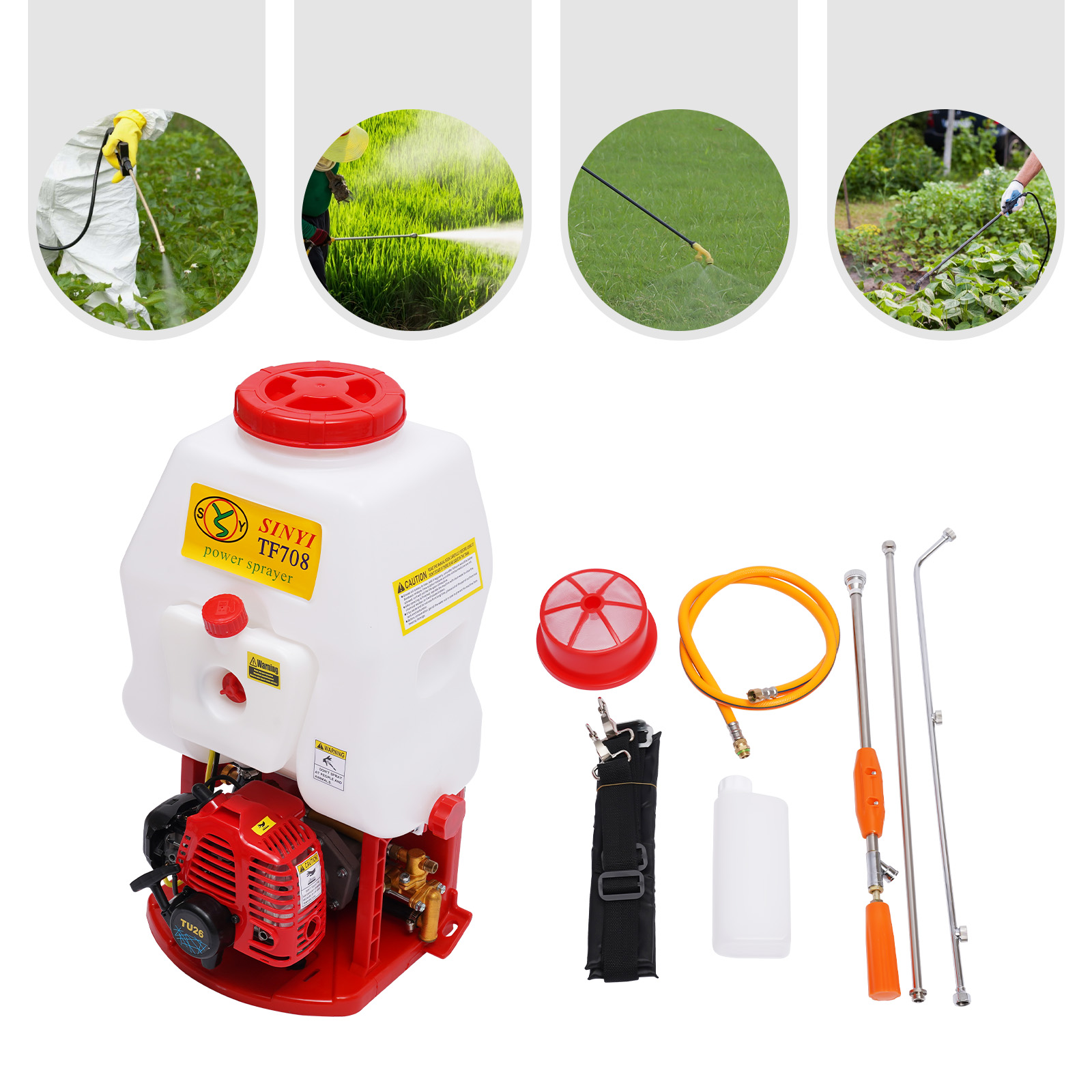 Backpack Power Sprayer 25.4cc  - Crop Sprayer Backpack ulasan dan harga